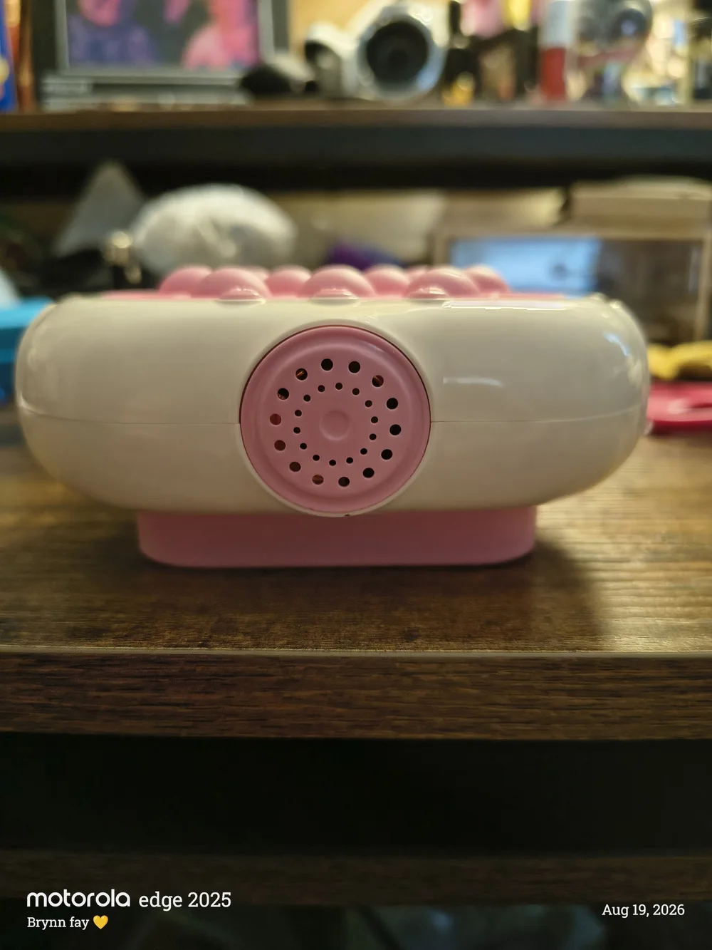 Amazon Pink Bunny Pop Fidget Toy